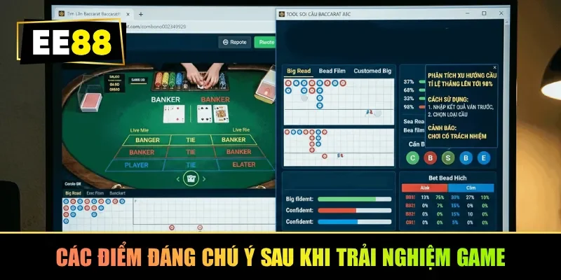 Các điểm đáng chú ý sau khi trải nghiệm game