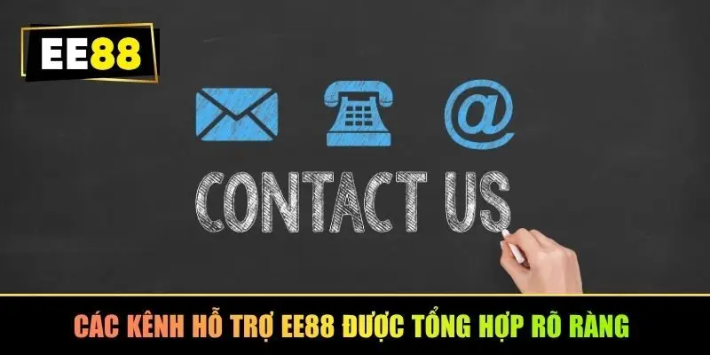 Các kênh hỗ trợ EE88 được tổng hợp rõ ràng