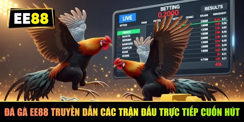 Đá gà EE88 truyền dẫn các trận đấu trực tiếp cuốn hút